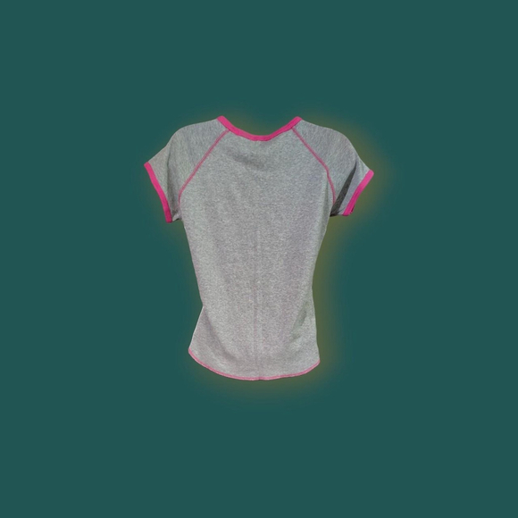 VINTAGE DEADSTOCK Q&A LACE UP SHORT SLEEVE TOP - Picture 2 of 5